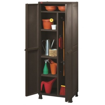 Keter - Rattan Multipurpose Cabinet with Legs